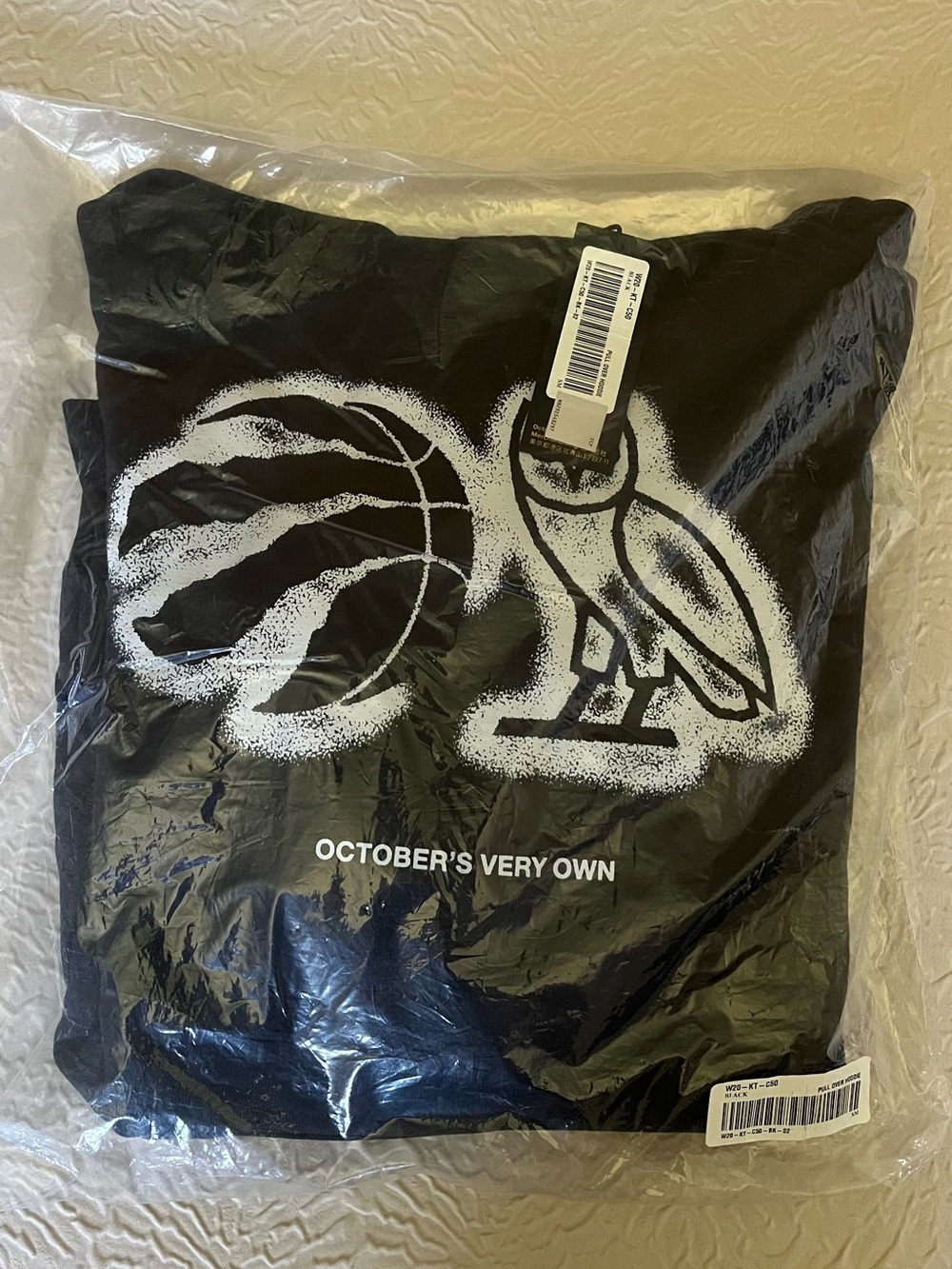 OVO Black Sweatshirt with White Logo - October's Very Own